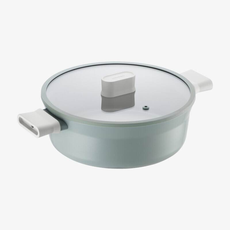Nồi Thấp Suit LocknLock 24cm - Màu Mint - CSU1242MIT, , large image number null